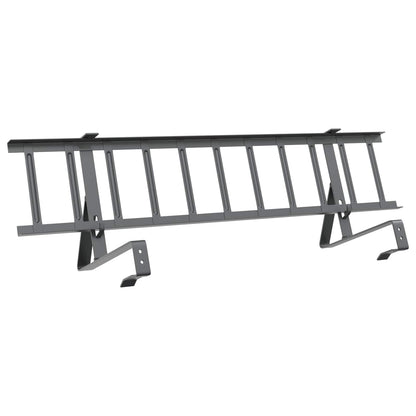 Dachschneeschild Anthrazit 300 x 29,5 x 34,5 cm Stahl