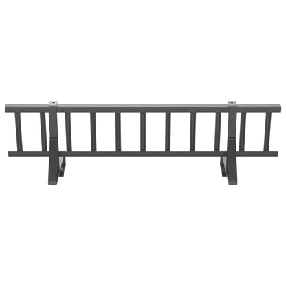 Dachschneeschild Anthrazit 300 x 29,5 x 34,5 cm Stahl