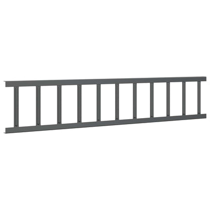 Dachschneeschild Anthrazit 100 x 2,5 x 20 cm Stahl