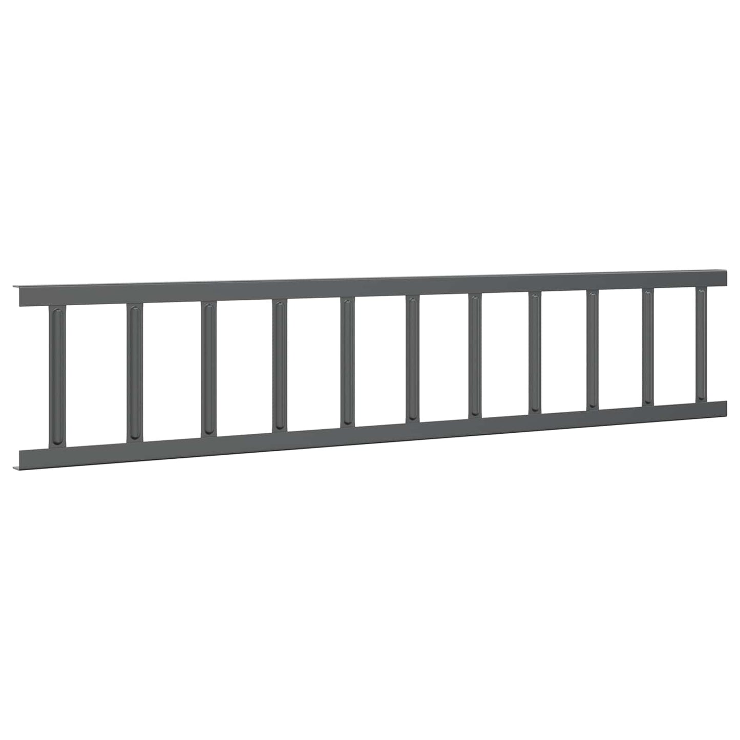 Dachschneeschild Anthrazit 300 x 2,5 x 20 cm Stahl