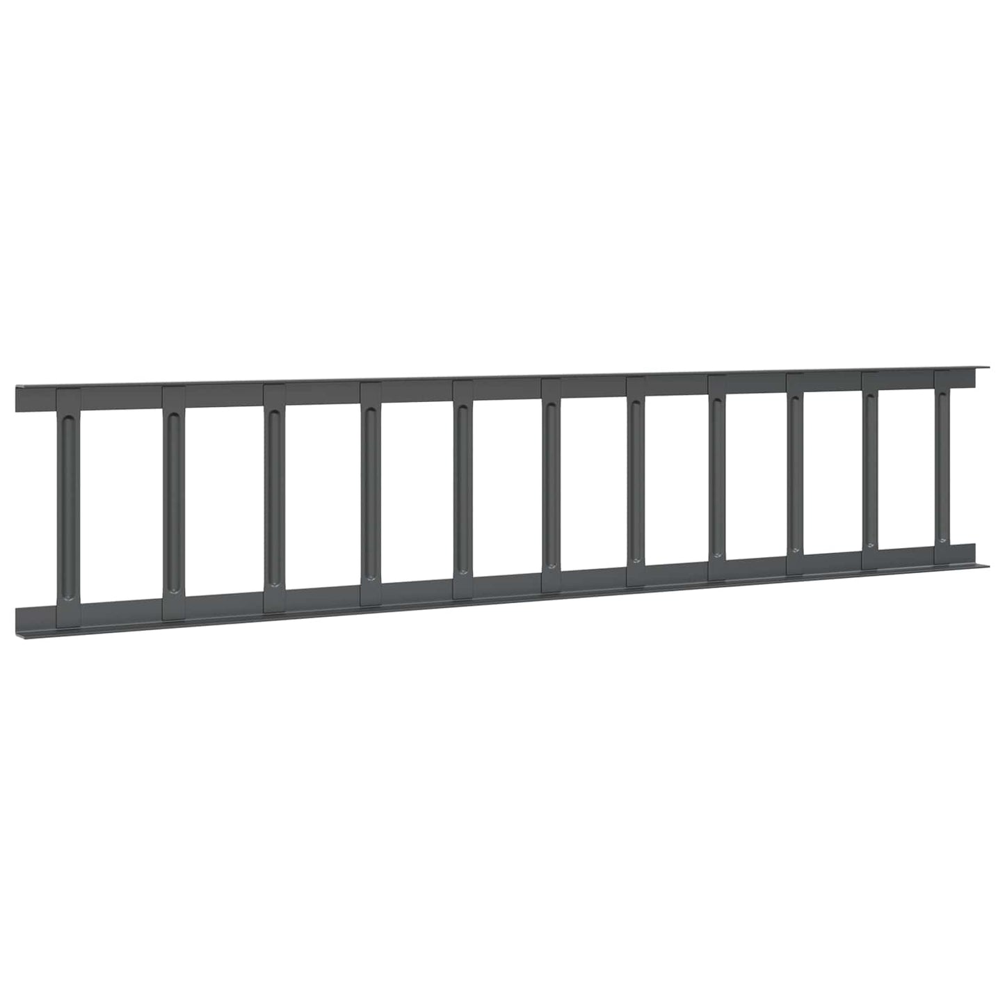 Dachschneeschild Anthrazit 600 x 2,5 x 20 cm Stahl