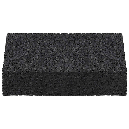 Gummipad 25 pcs Schwarz 9 x 6 x 2 cm Gummi