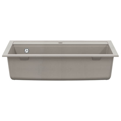 Waschbecken Grau 795 x 505 mm Granit