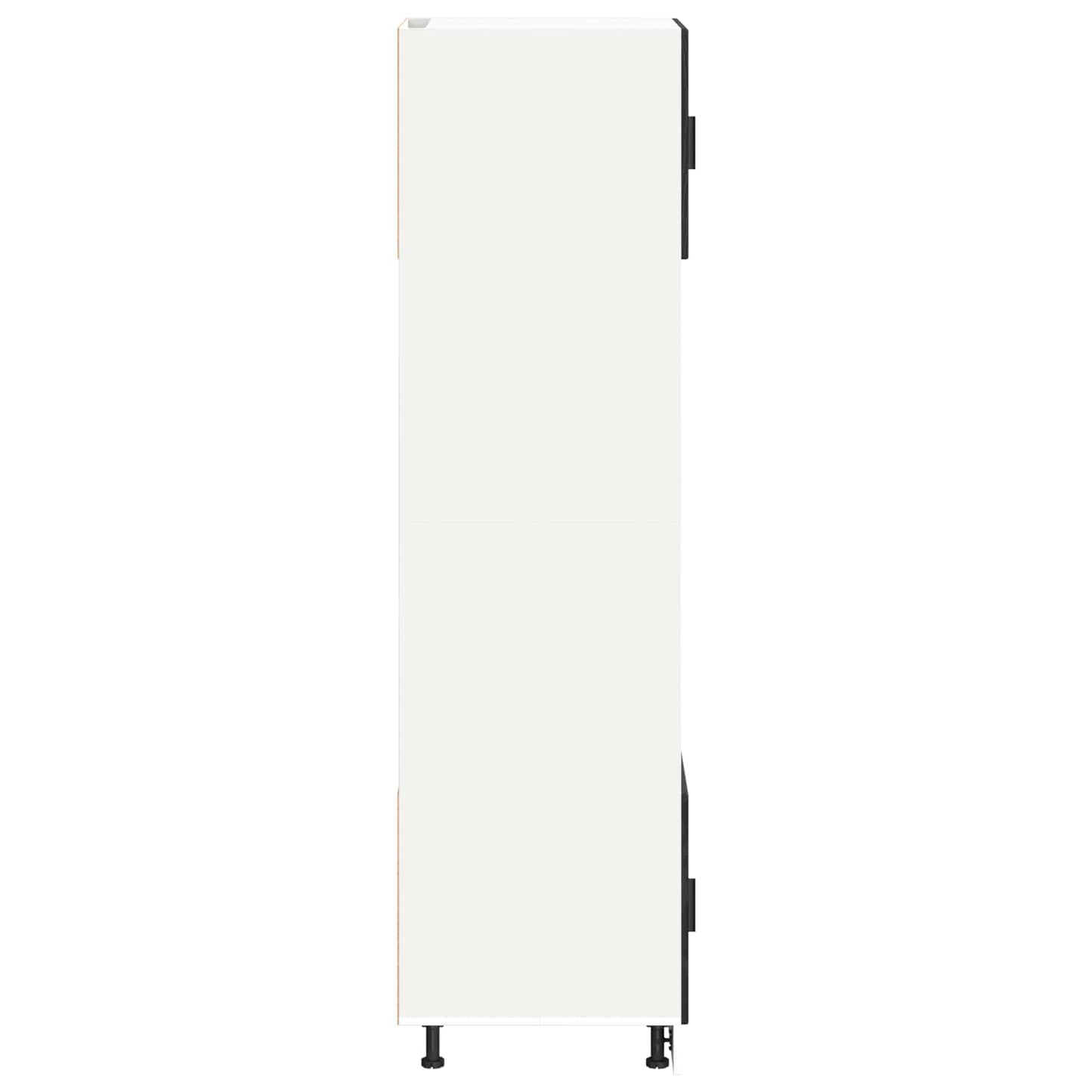 vidaXL Küchenschrank Schwarz Eichen-Optik 60 x 57 x 207 cm