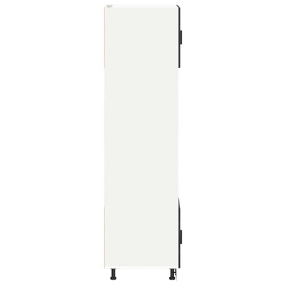 vidaXL Küchenschrank Schwarz Eichen-Optik 60 x 57 x 207 cm