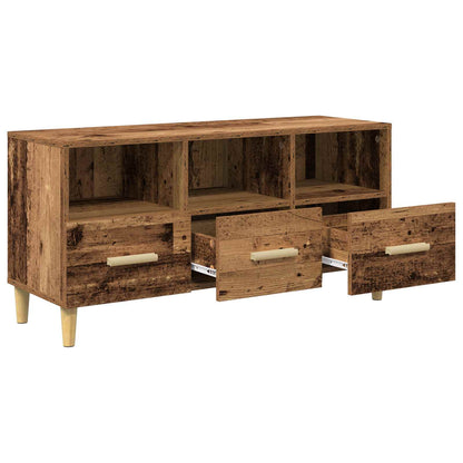 vidaXL TV-Schränk Altholz 102 x 36 x 50 cm Holzwerkstoff