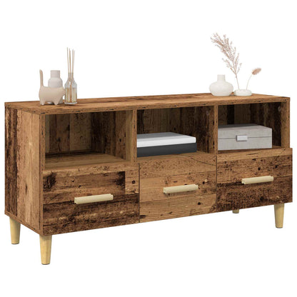 vidaXL TV-Schränk Altholz 102 x 36 x 50 cm Holzwerkstoff