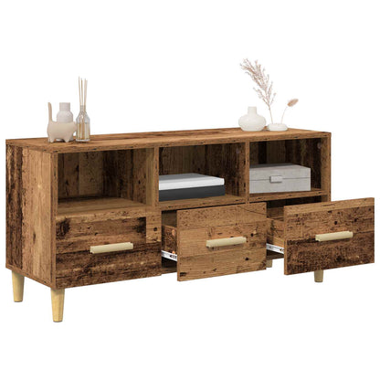 vidaXL TV-Schränk Altholz 102 x 36 x 50 cm Holzwerkstoff