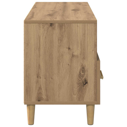 vidaXL TV-Schränk Kunsthandwerk Eiche 102 x 36 x 50 cm Holzwerkstoff