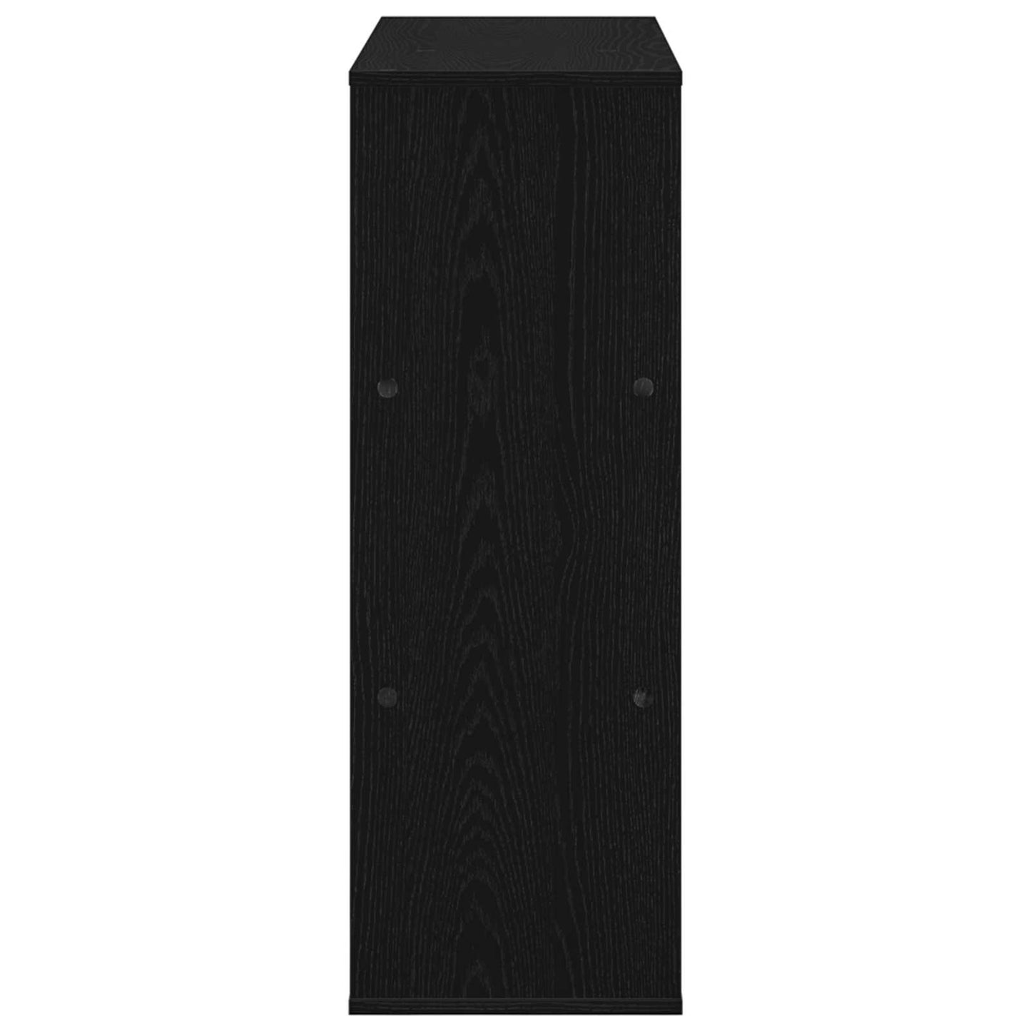 vidaXL Bücherregal Schwarz Eichen-Optik 100 x 33 x 94,5 cm