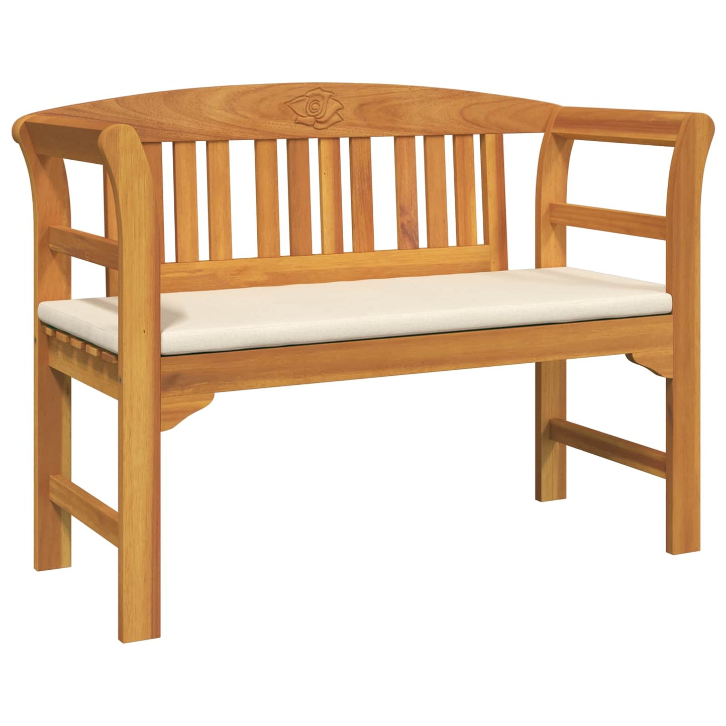 vidaXL Gartenrosen-Lounge-Set 4 pcs Natur Massivholz Akazie