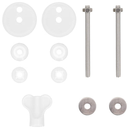 Soft-Close Toilettensitz Tiefes Meeresblau 44 x 38 cm