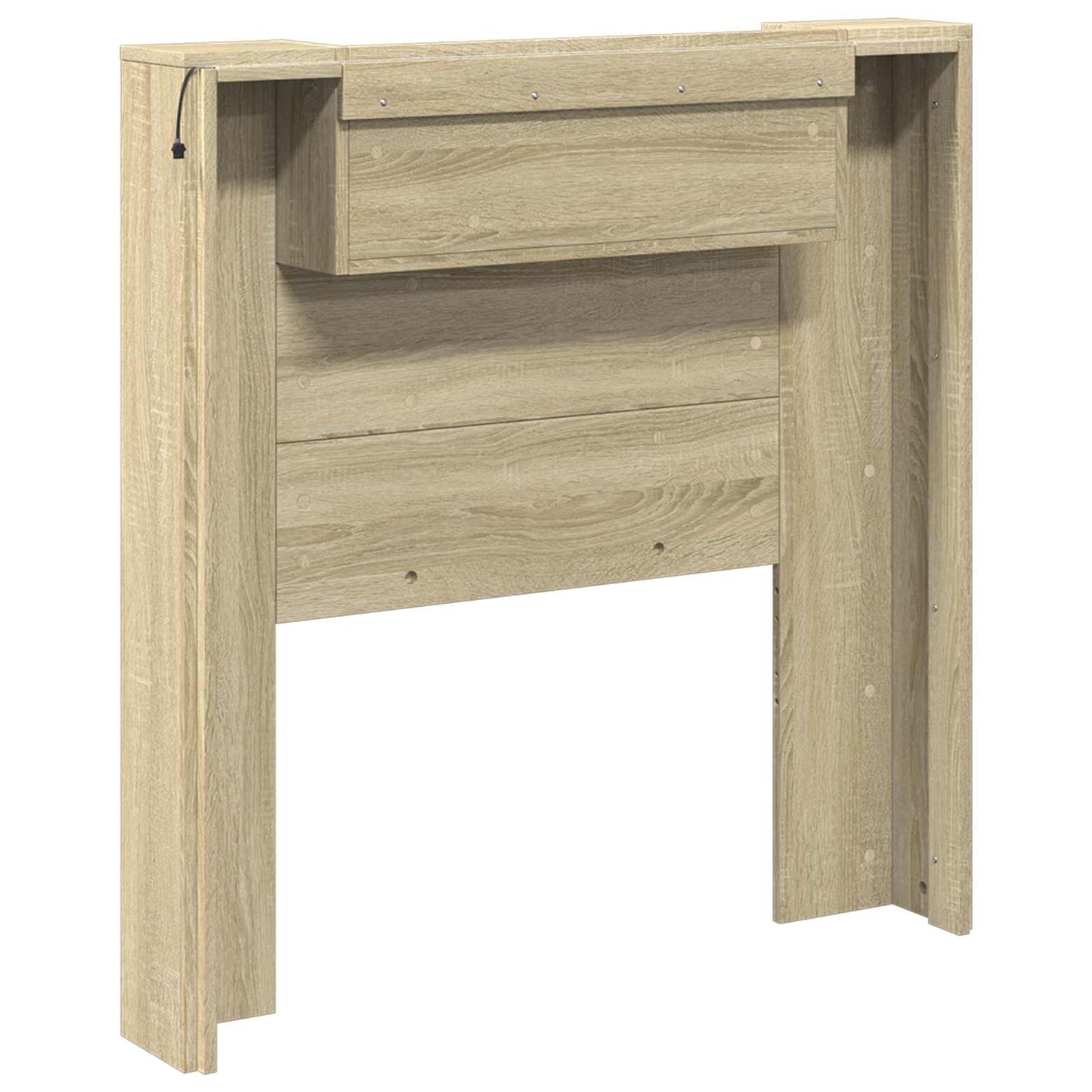 vidaXL Kopfteil Sonoma-Eiche 100 x 16,5 x 103,5 cm Holzwerkstoff