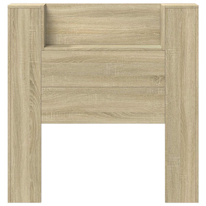 vidaXL Kopfteil Sonoma-Eiche 100 x 16,5 x 103,5 cm Holzwerkstoff