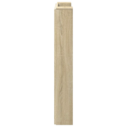 vidaXL Kopfteil Sonoma-Eiche 100 x 16,5 x 103,5 cm Holzwerkstoff