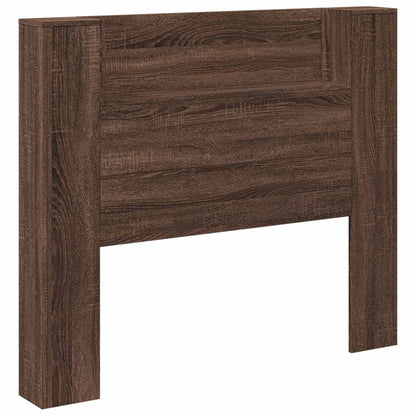 vidaXL Kopfteil Braun Eichen-Optik 120 x 16,5 x 103,5 cm Holzwerkstoff