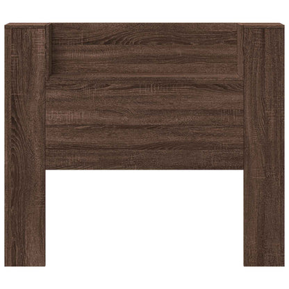 vidaXL Kopfteil Braun Eichen-Optik 120 x 16,5 x 103,5 cm Holzwerkstoff