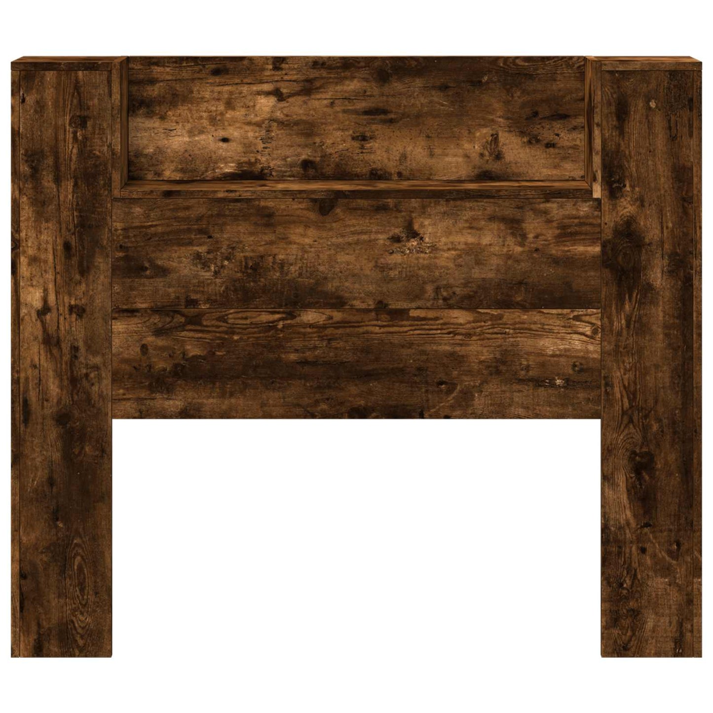 vidaXL Kopfteil Geräucherte Eiche 120 x 16,5 x 103,5 cm Holzwerkstoff
