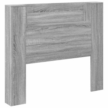 vidaXL Kopfteil Graues Sonoma 120 x 16,5 x 103,5 cm Holzwerkstoff