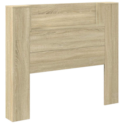 vidaXL Kopfteil Sonoma-Eiche 120 x 16,5 x 103,5 cm Holzwerkstoff