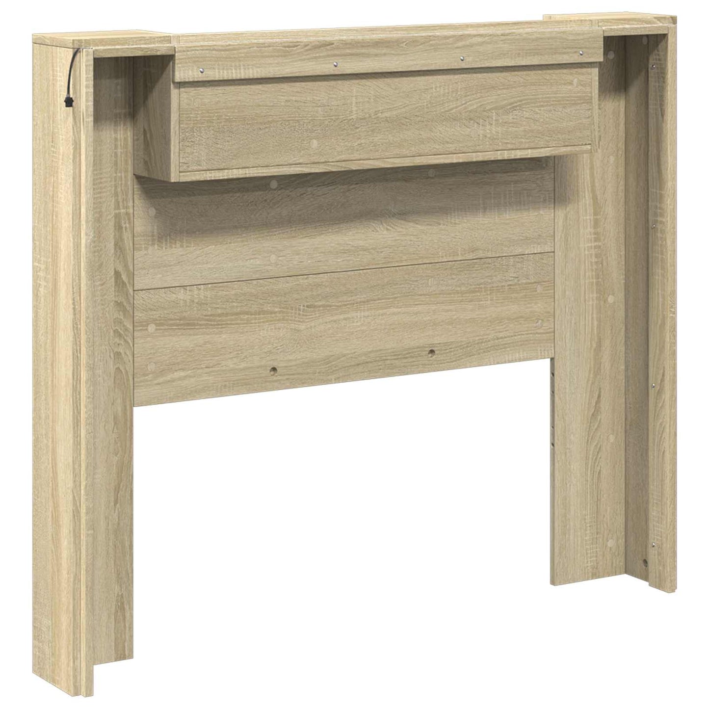 vidaXL Kopfteil Sonoma-Eiche 120 x 16,5 x 103,5 cm Holzwerkstoff