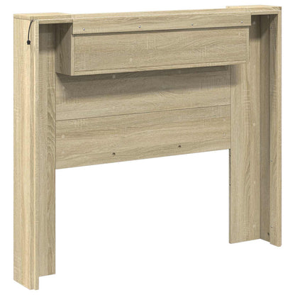 vidaXL Kopfteil Sonoma-Eiche 120 x 16,5 x 103,5 cm Holzwerkstoff