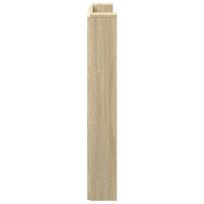 vidaXL Kopfteil Sonoma-Eiche 120 x 16,5 x 103,5 cm Holzwerkstoff