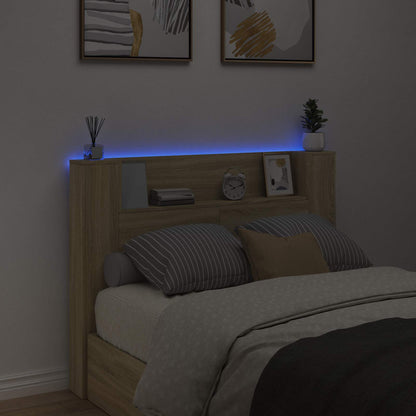 Kopfteil Sonoma-Eiche 140 x 16,5 x 103,5 cm Holzwerkstoff