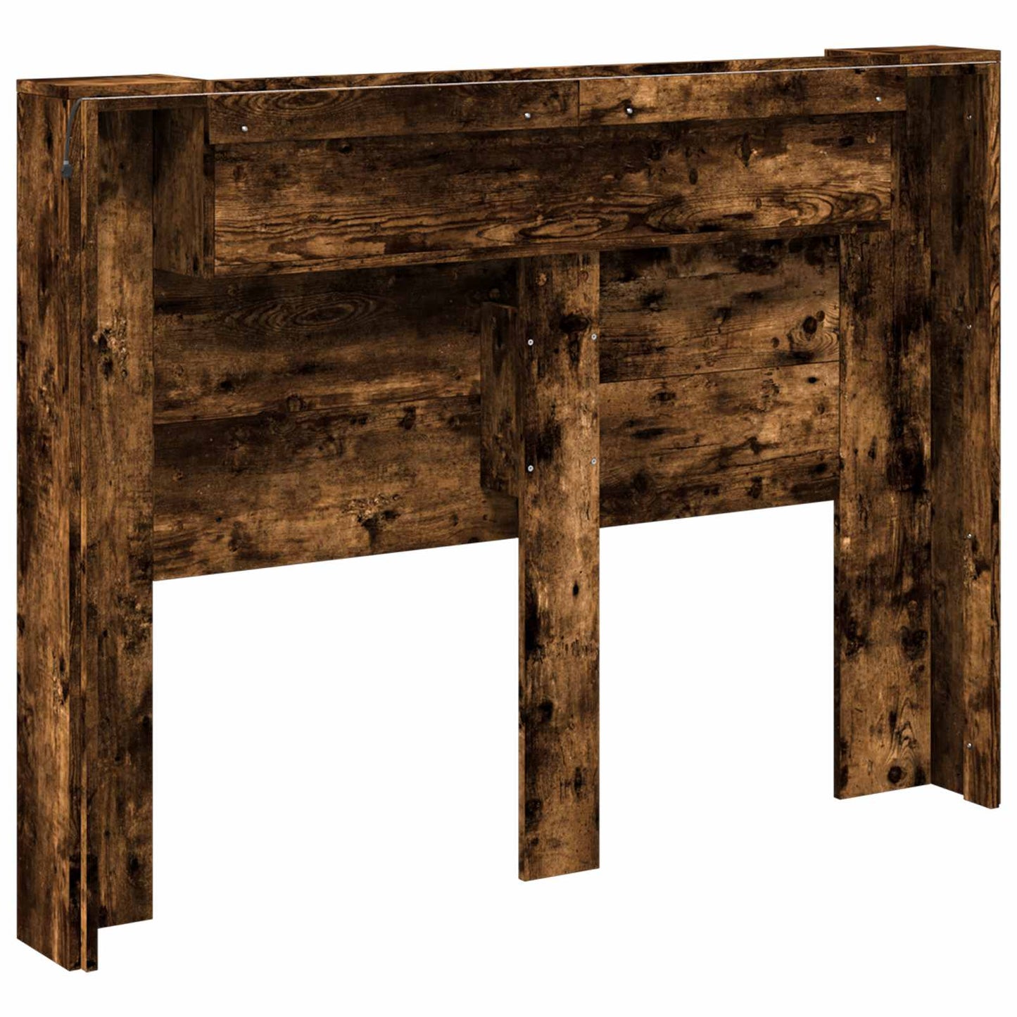 vidaXL Kopfteil Geräucherte Eiche 140 x 16,5 x 103,5 cm Holzwerkstoff
