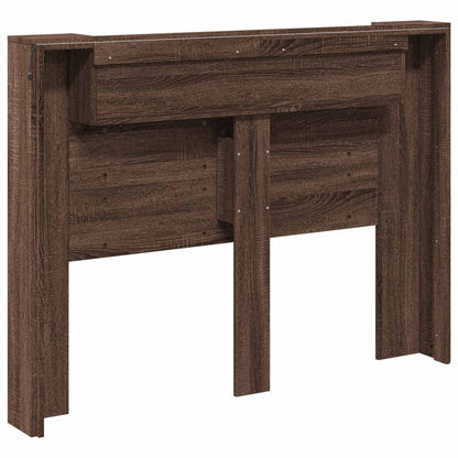 vidaXL Kopfteil Braun Eichen-Optik 140 x 16,5 x 103,5 cm Holzwerkstoff