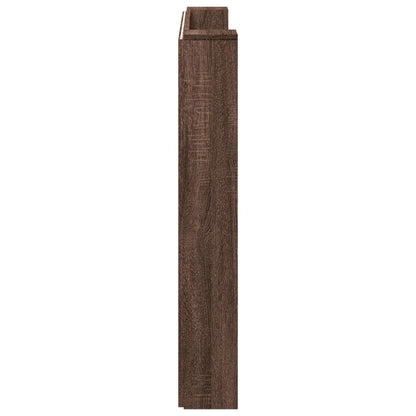 vidaXL Kopfteil Braun Eichen-Optik 140 x 16,5 x 103,5 cm Holzwerkstoff