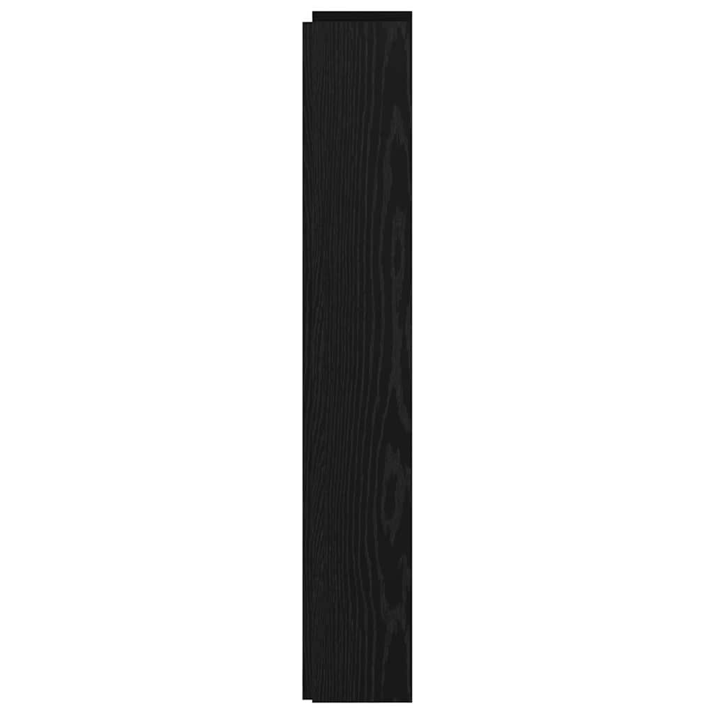 vidaXL Kopfteil Schwarz Eichen-Optik 140 x 17 x 104,5 cm Holzwerkstoff