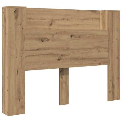 vidaXL Kopfteil Artisan-Eiche 140 x 17 x 104,5 cm Holzwerkstoff
