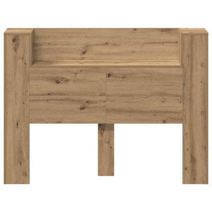 vidaXL Kopfteil Artisan-Eiche 140 x 17 x 104,5 cm Holzwerkstoff