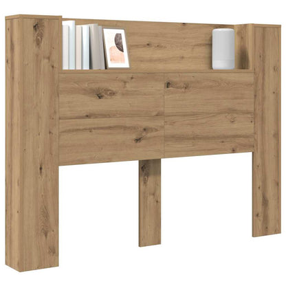 vidaXL Kopfteil Artisan-Eiche 140 x 17 x 104,5 cm Holzwerkstoff
