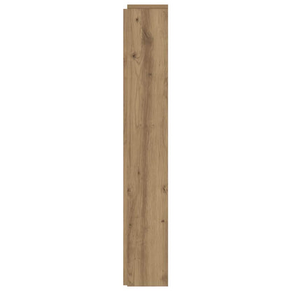 vidaXL Kopfteil Artisan-Eiche 140 x 17 x 104,5 cm Holzwerkstoff