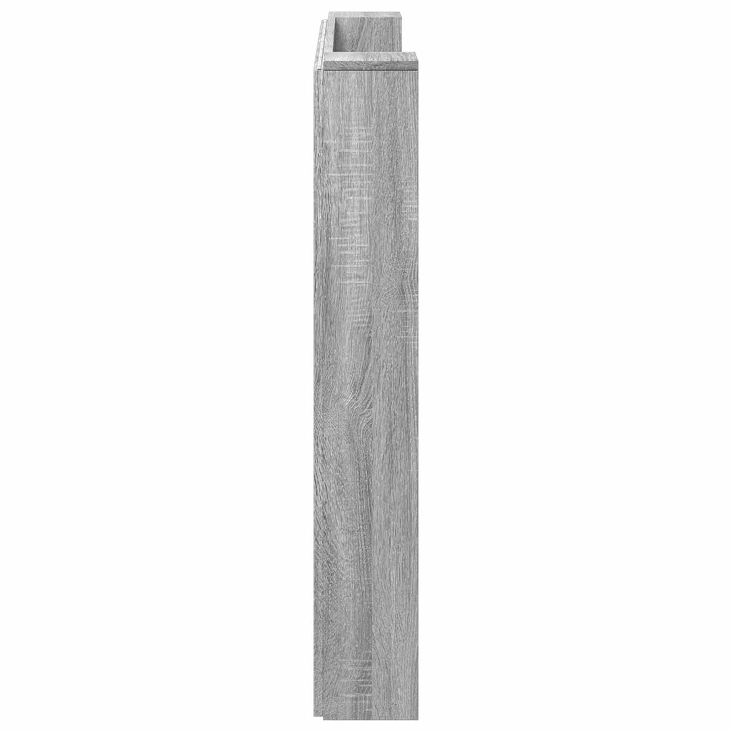 vidaXL Kopfteil Graues Sonoma 140 x 16,5 x 103,5 cm Holzwerkstoff