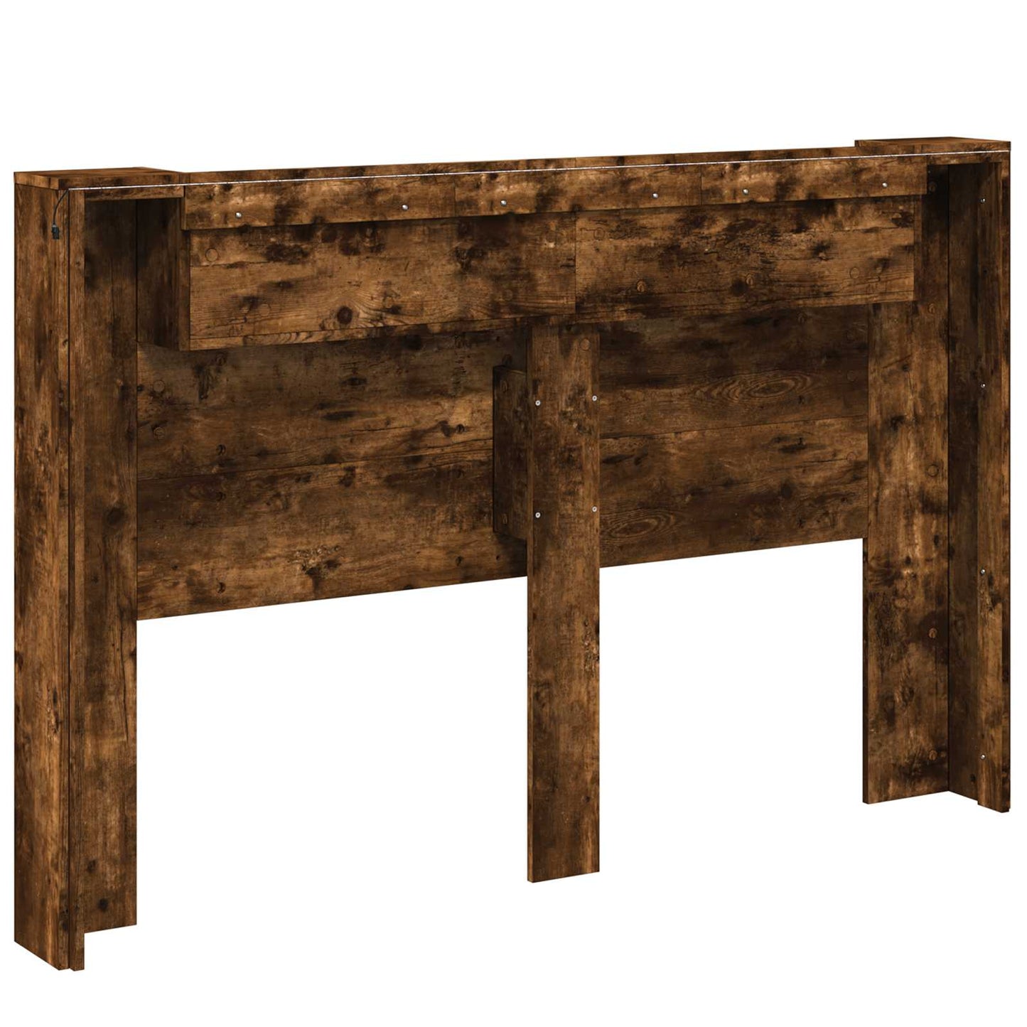 vidaXL Kopfteil Geräucherte Eiche 160 x 16,5 x 103,5 cm Holzwerkstoff