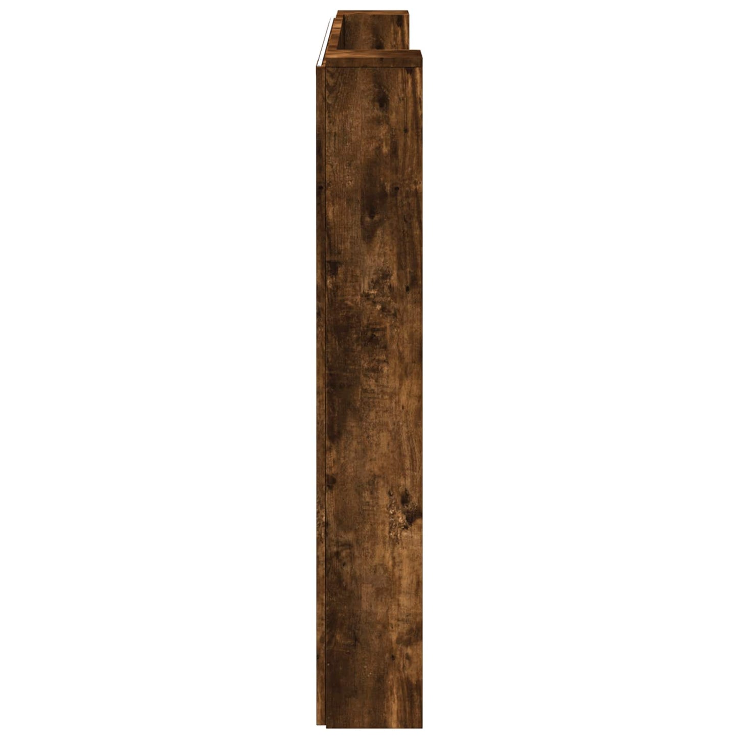 vidaXL Kopfteil Geräucherte Eiche 160 x 16,5 x 103,5 cm Holzwerkstoff