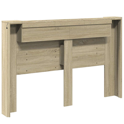 vidaXL Kopfteil Sonoma-Eiche 160 x 16,5 x 103,5 cm Holzwerkstoff