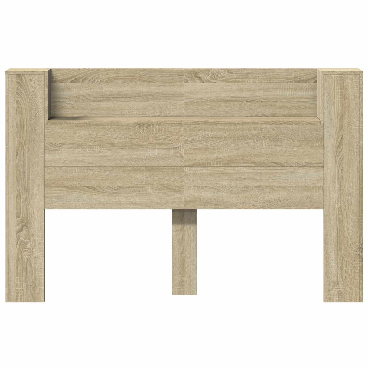 vidaXL Kopfteil Sonoma-Eiche 160 x 16,5 x 103,5 cm Holzwerkstoff