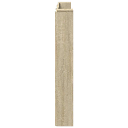 vidaXL Kopfteil Sonoma-Eiche 160 x 16,5 x 103,5 cm Holzwerkstoff