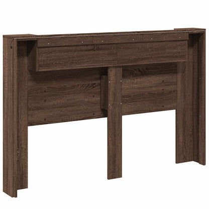 vidaXL Kopfteil Braun Eichen-Optik 160 x 16,5 x 103,5 cm Holzwerkstoff