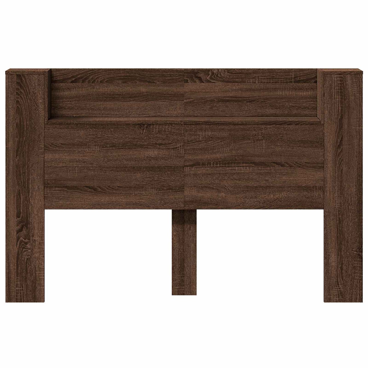 vidaXL Kopfteil Braun Eichen-Optik 160 x 16,5 x 103,5 cm Holzwerkstoff