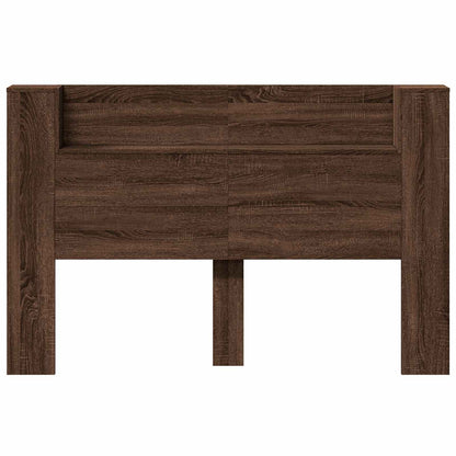 vidaXL Kopfteil Braun Eichen-Optik 160 x 16,5 x 103,5 cm Holzwerkstoff