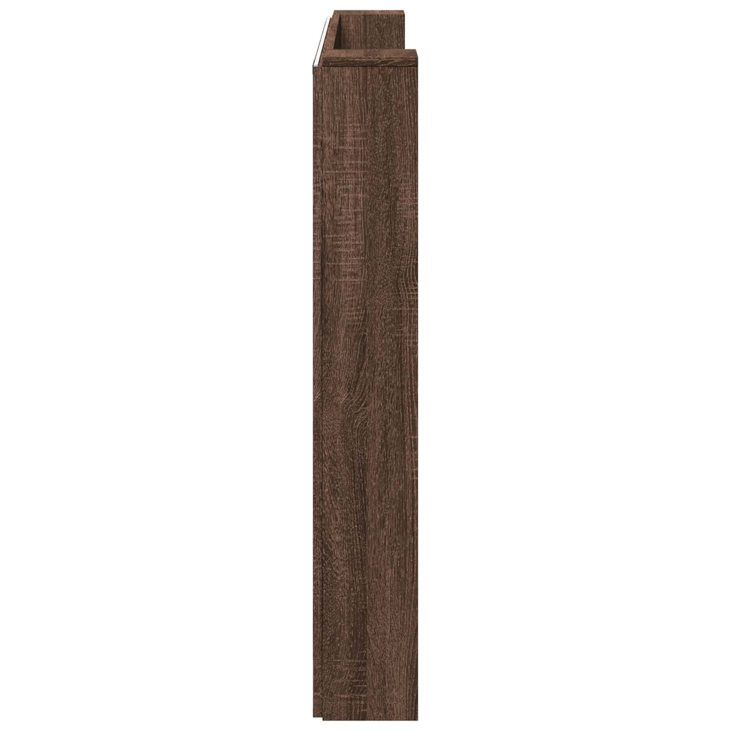 vidaXL Kopfteil Braun Eichen-Optik 160 x 16,5 x 103,5 cm Holzwerkstoff