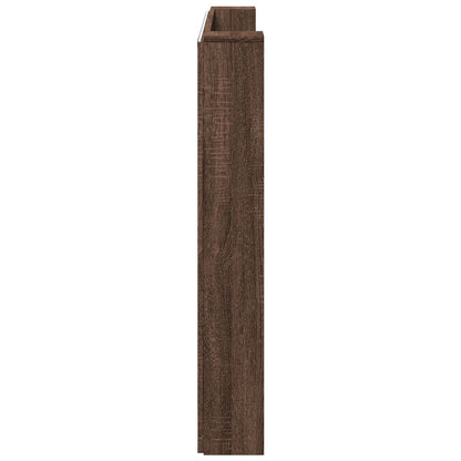 vidaXL Kopfteil Braun Eichen-Optik 160 x 16,5 x 103,5 cm Holzwerkstoff
