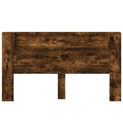 vidaXL Kopfteil Geräucherte Eiche 180 x 16,5 x 103,5 cm Holzwerkstoff