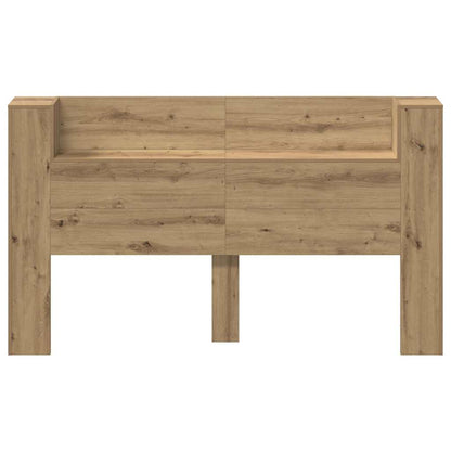 vidaXL Kopfteil Artisan-Eiche 180 x 17 x 104,5 cm Holzwerkstoff