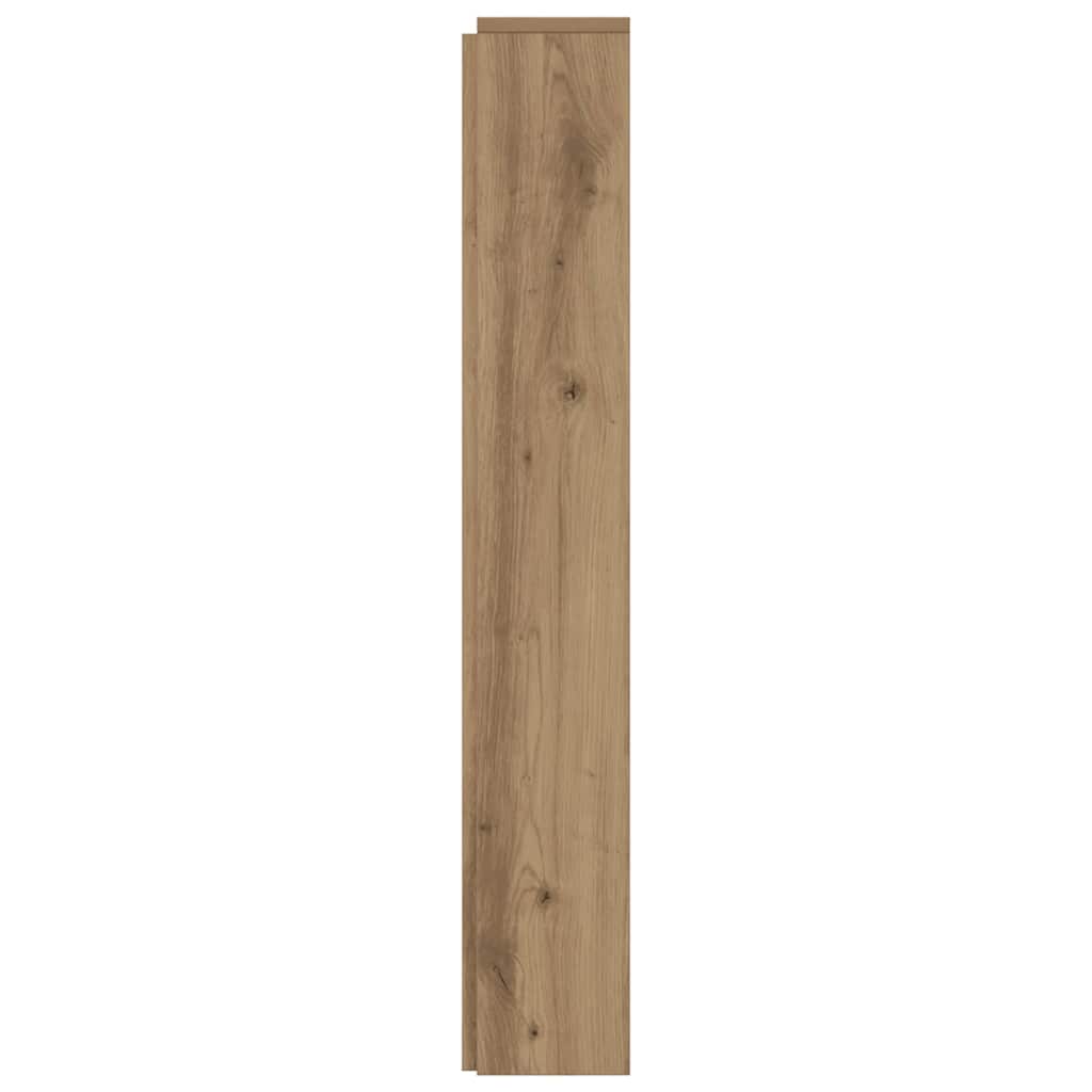 vidaXL Kopfteil Artisan-Eiche 180 x 17 x 104,5 cm Holzwerkstoff